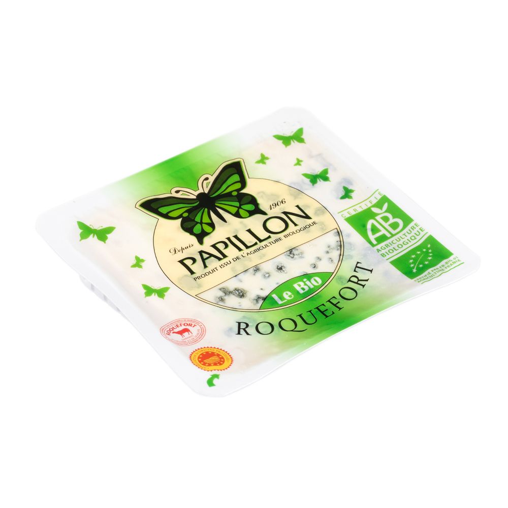 - Papillon Organic Roquefort Cheese 100g (1)