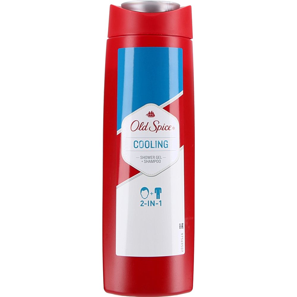  - Old Spice 2In1 Bath Gel Cooling 400 ml (1)