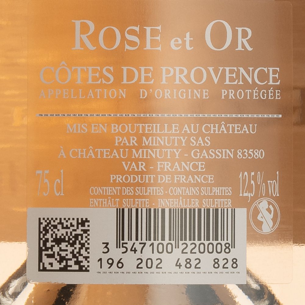 - Château Minuty Rose et Or Rosé Wine 75cl (2)