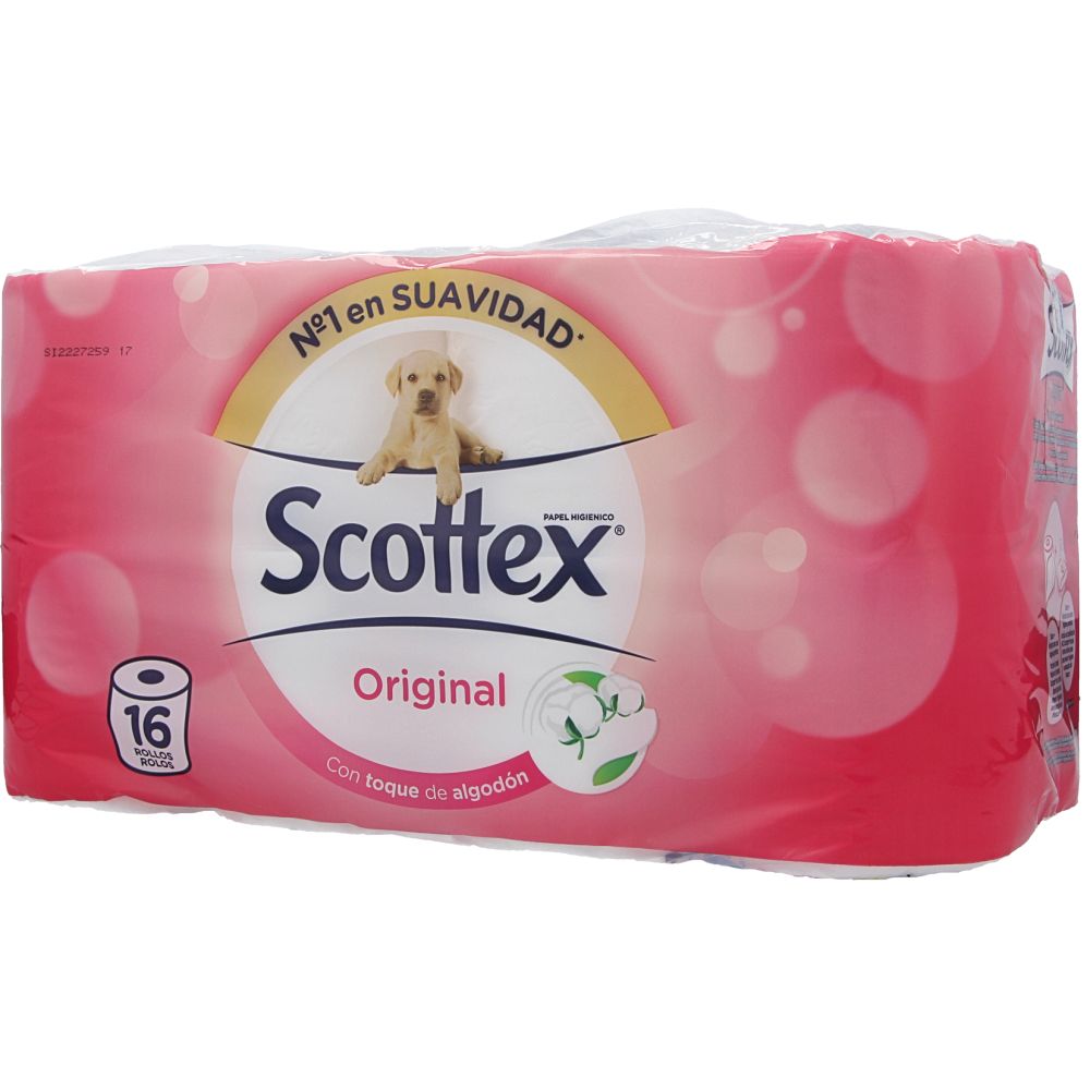  - Scottex Original Toilet Paper 16 pc (1)