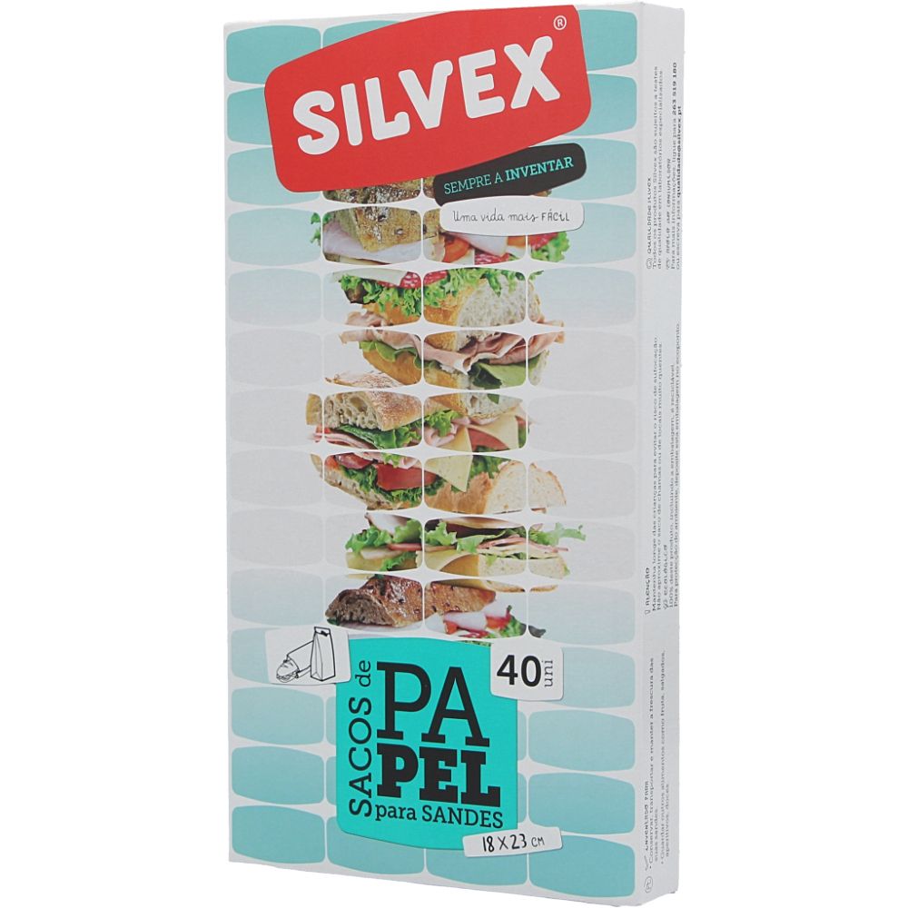  - Silvex Paper Sandwich Bags 40 pc (1)
