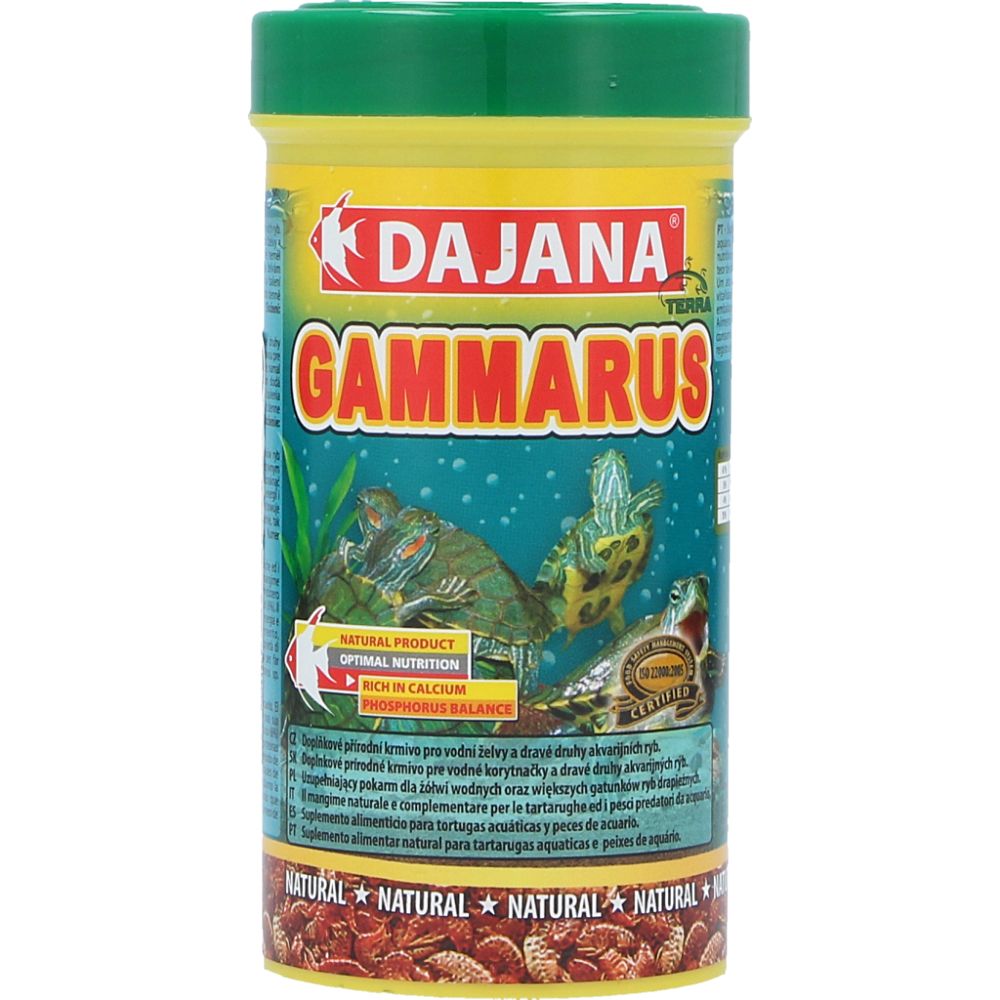  - Dajana Gammarus Comida Tartaruga 250ml (1)