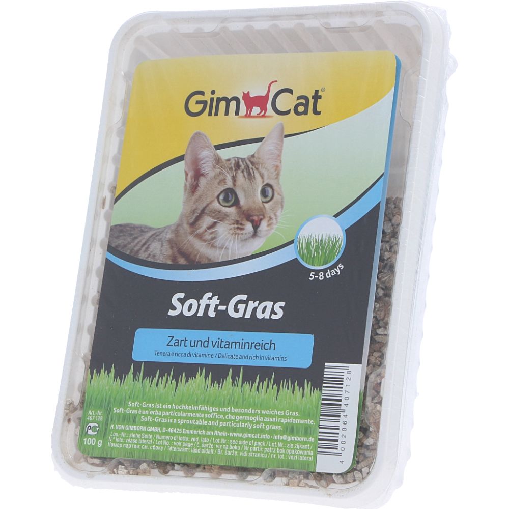  - GimCat Soft-Grass f/ Cats 100g (1)