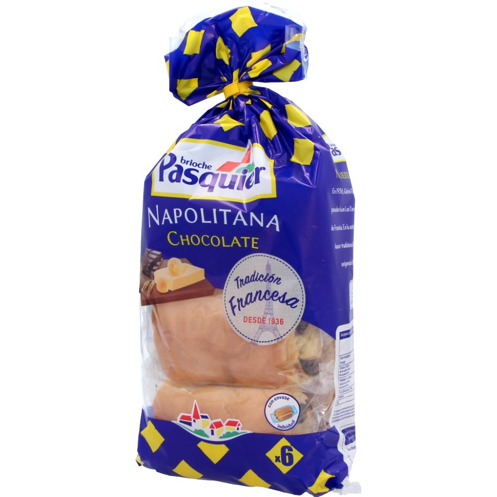  - Pasquier Napolitana Chocolate Pastry 6 pc 270g (1)