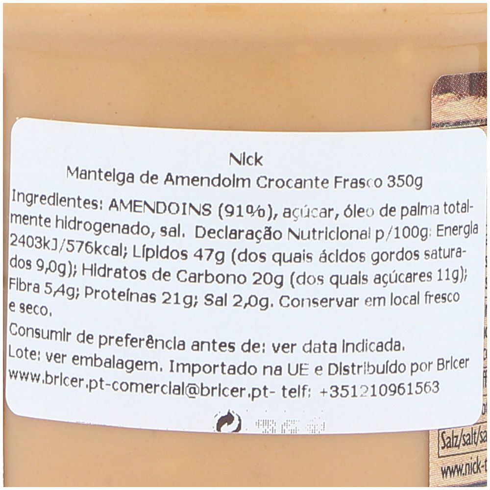  - Manteiga Amendoim Nick Crocante 350g (2)