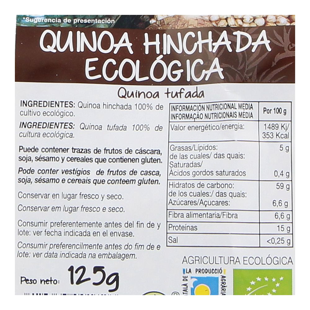  - Flocos Quinoa Tufada Bio Eco-Salim 125g (2)