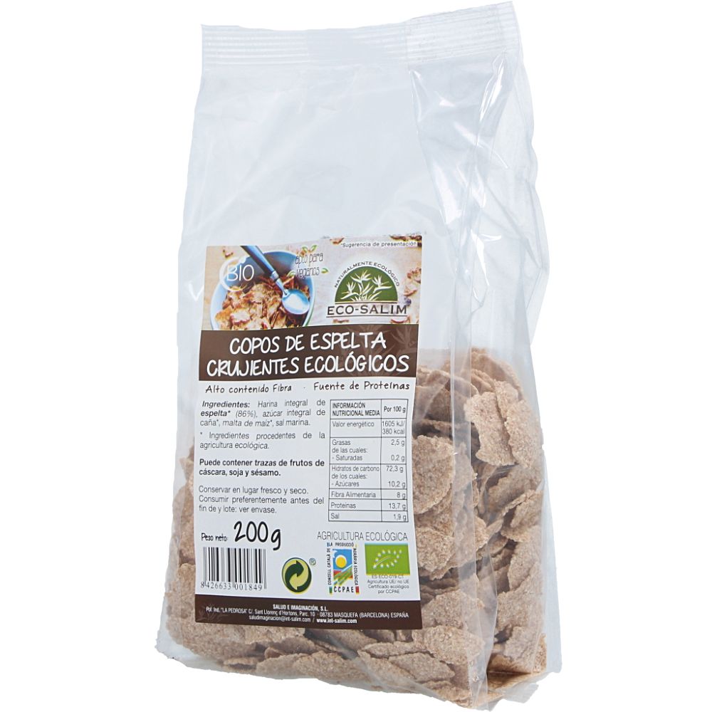  - Eco-Salim Organic Crunchy Spelt Flakes 200g (1)