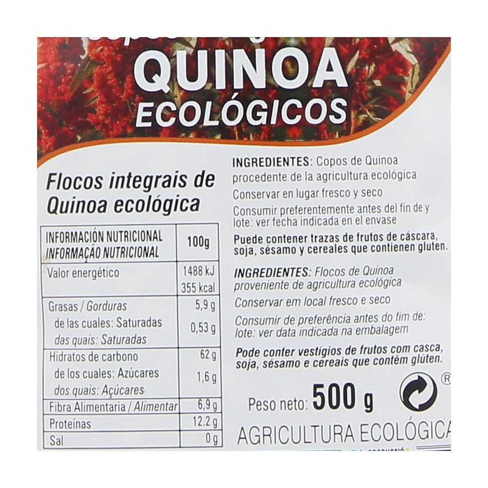  - Flocos Quinoa Bio Eco-Salim 500g (2)