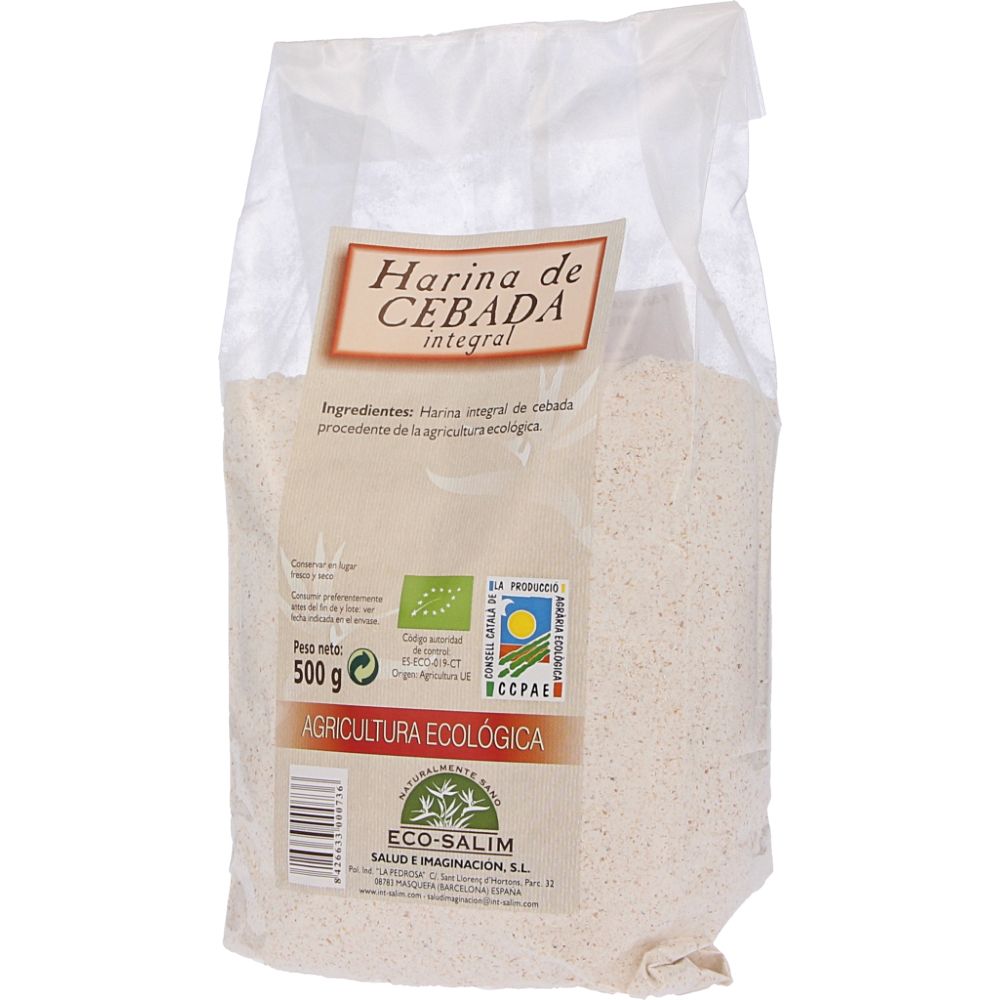  - Eco-Salim Organic Whole Grain Barley Flour 500g (1)