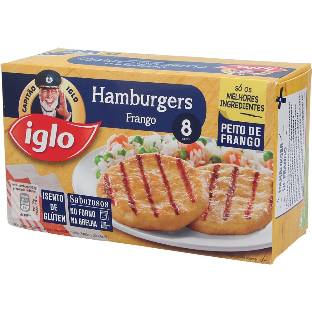  - Iglo Gluten Free Chicken Burger 8 pc 480g (1)