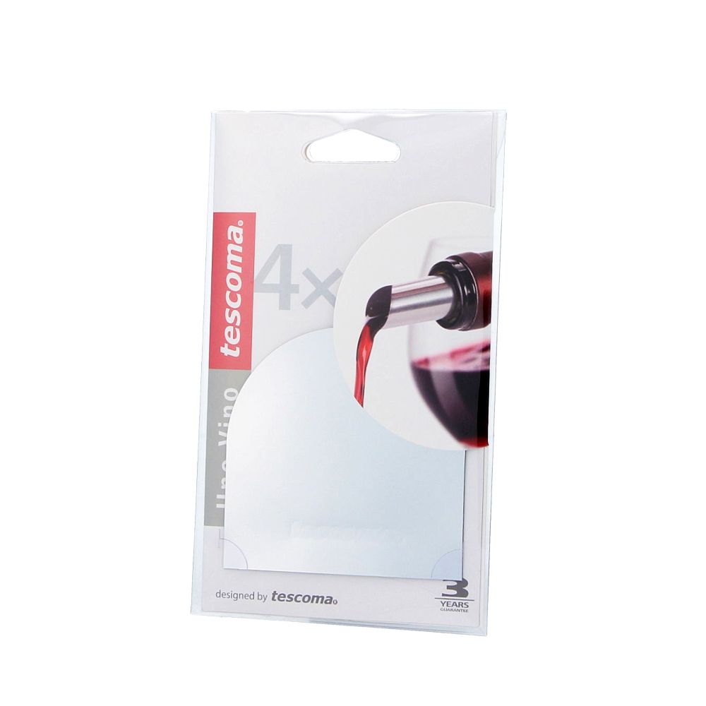  - Tescoma Flexible Wine Bottle Drip Collar 4pc (1)