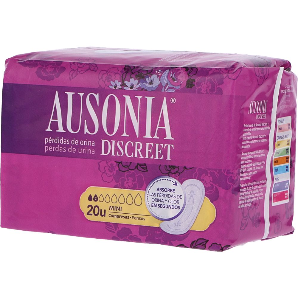  - Ausonia Discreet Mini Sanitary Towels 20 pc (1)