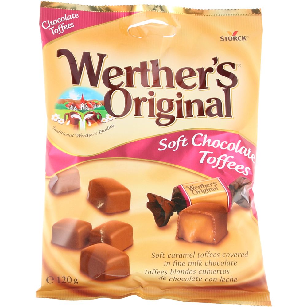  - Werther`s Original Chocolate Toffees 120g (1)