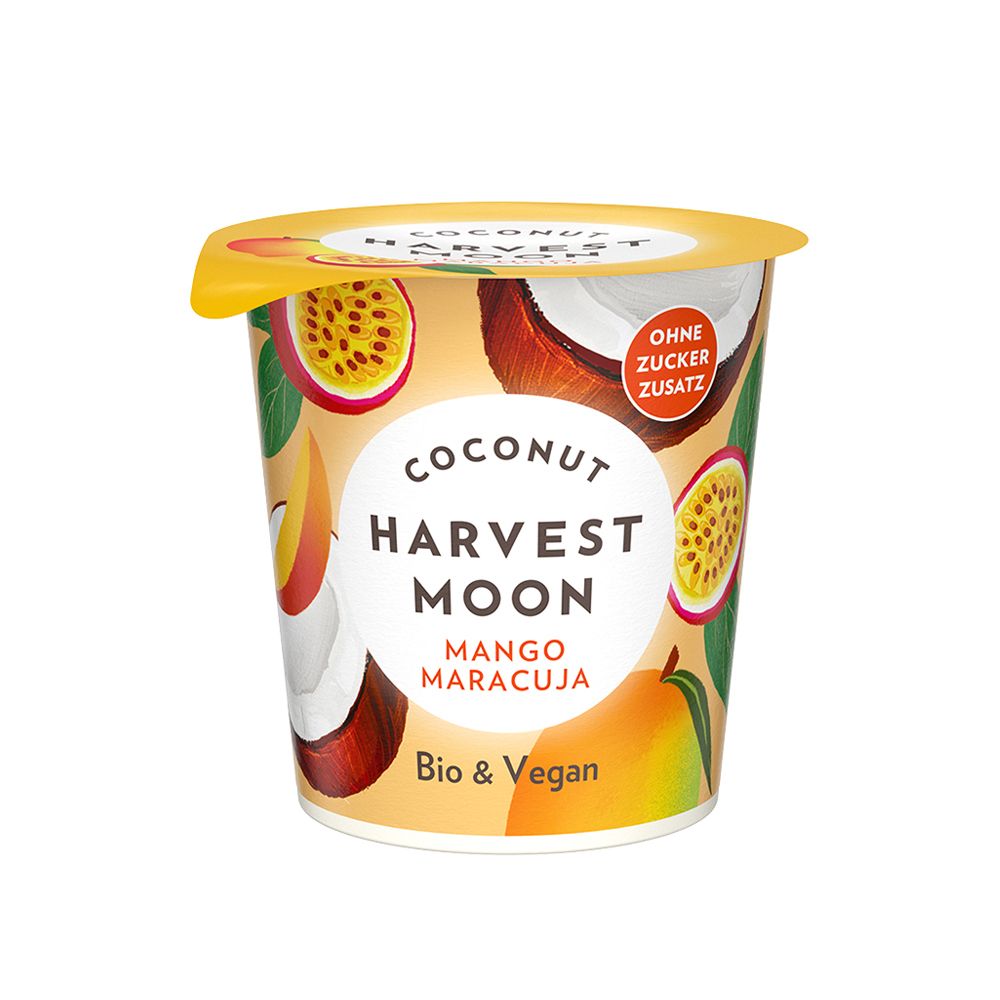  - Harvest Moon Mango & Passion Fruit Coconut Milk w/ Yoghurt Cultures 125g (1)