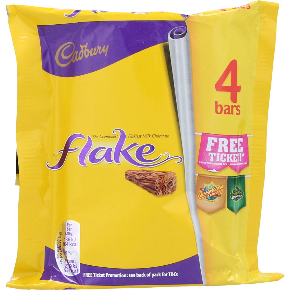  - Chocolate Cadbury Flake 4 un = 80 g (1)