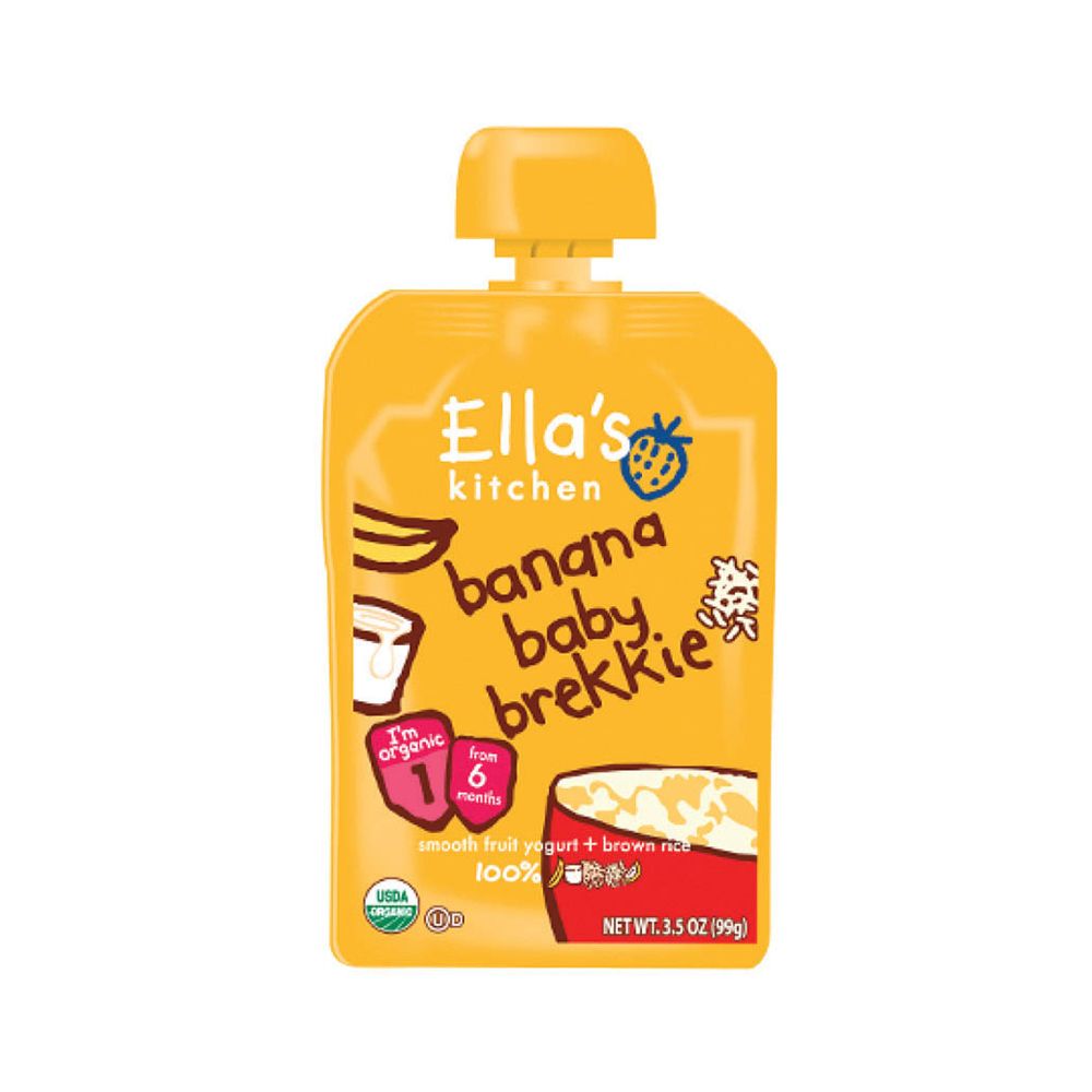  - Puré Ellas Kitchen Banana Baby Bio 100g (1)