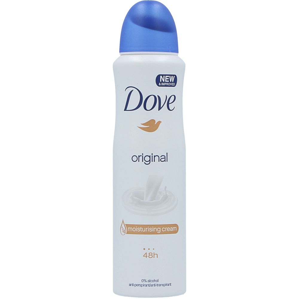 Dove Original Deodorant Spray 150 ml - Deodorants - Body - Toiletries ...