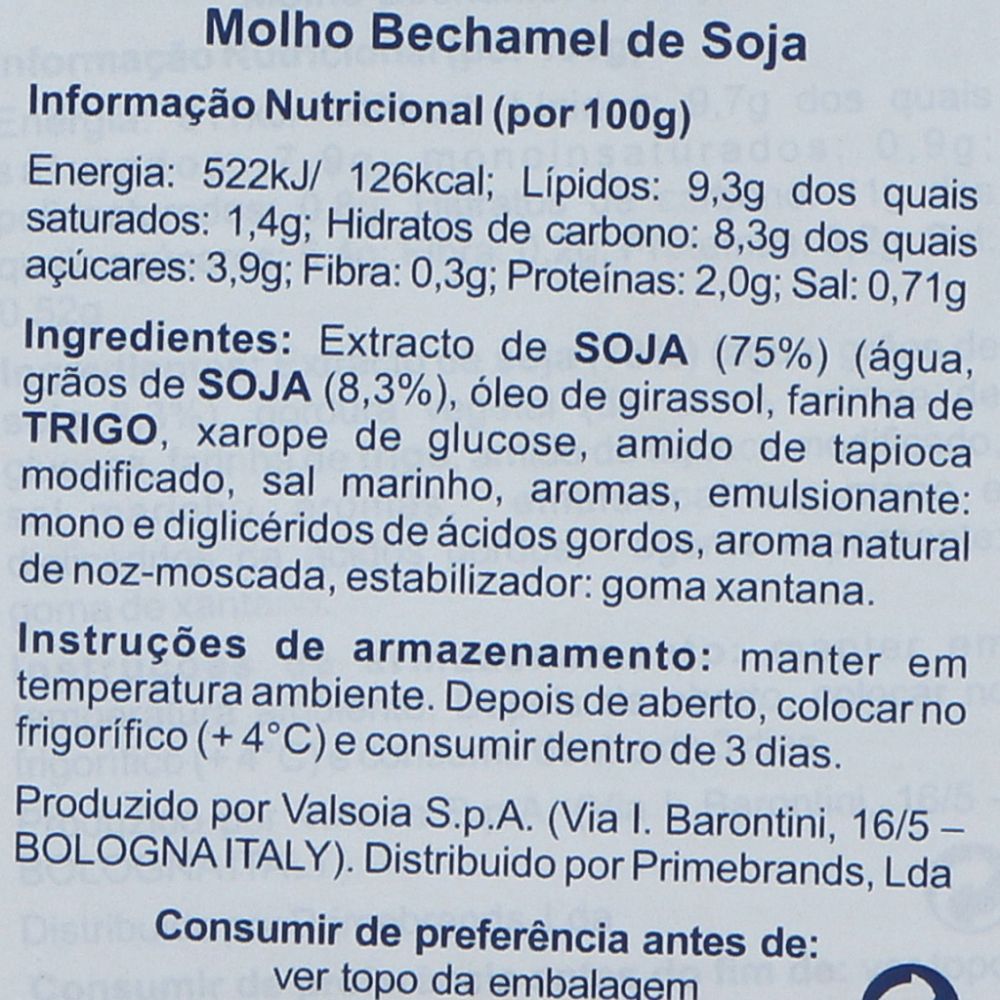  - Valsoia Soy Béchamel Sauce 200 ml (2)