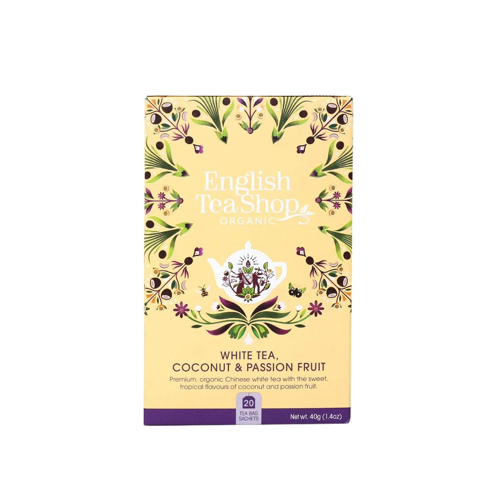  - English Tea Shop Coconut & Passion Fruit White Tea 20 Bags = 40 g (1)