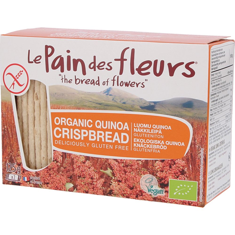  - Pão Crocante Pain Fleurs Quinoa Bio 125g (1)
