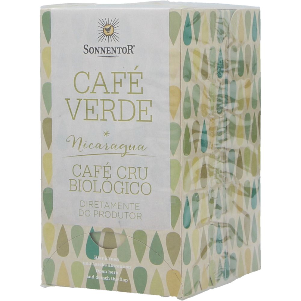  - Café Verde Sonnentor Cru Biológico 18 Saquetas = 54 g (1)