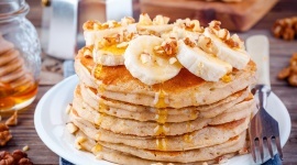 Gluten-free, Milk-free Banana Pancakes